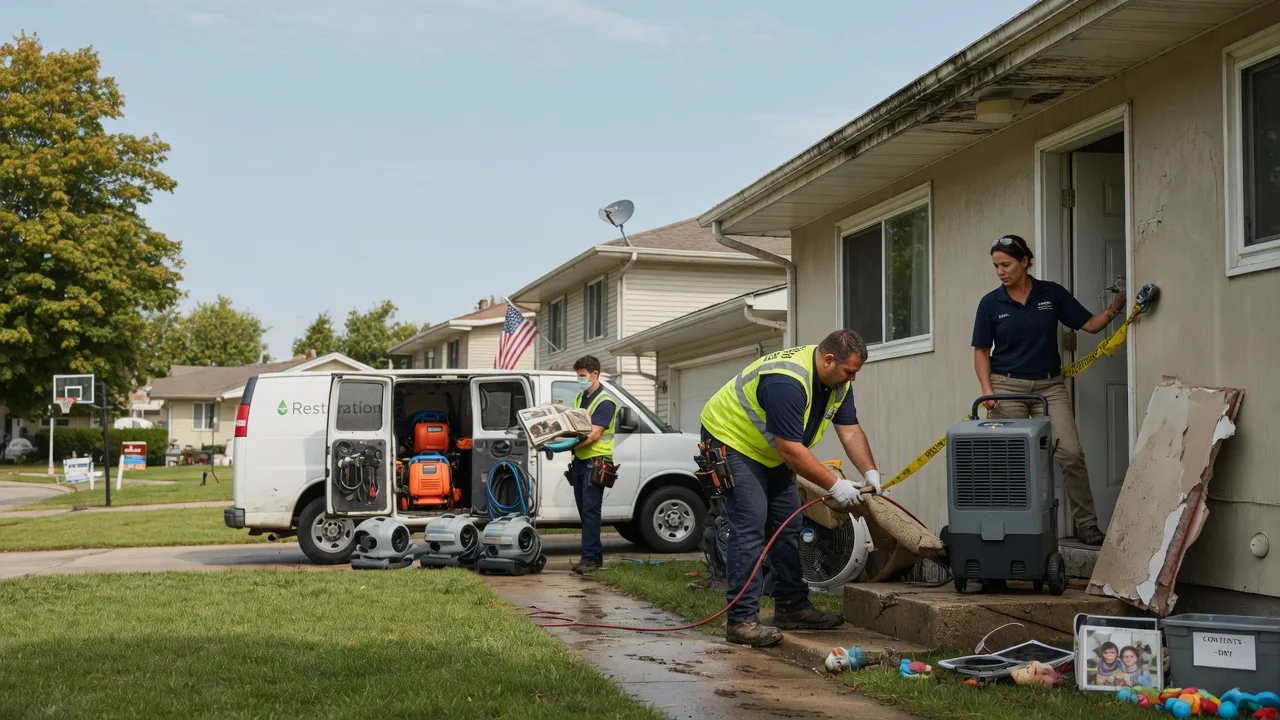 Water Damage Restoration in Cairo, WV near me